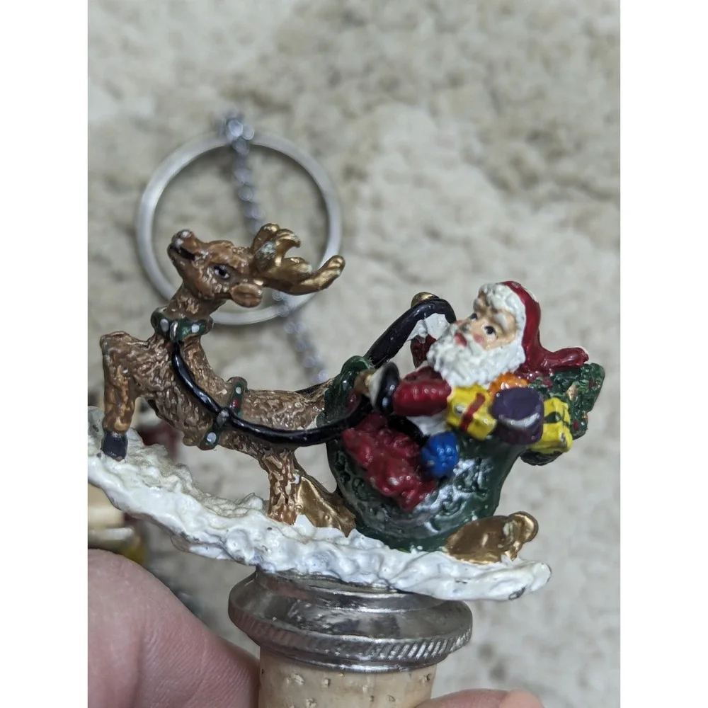 WTU Cork Wine Stopper Lot‎ Christmas